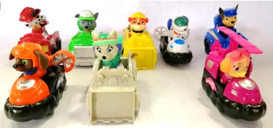 Figures Paw Patrol (8in1)