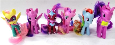 Figure Little Pony Set of 6