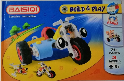 Building Toy Baisiqi Build & Play Motor