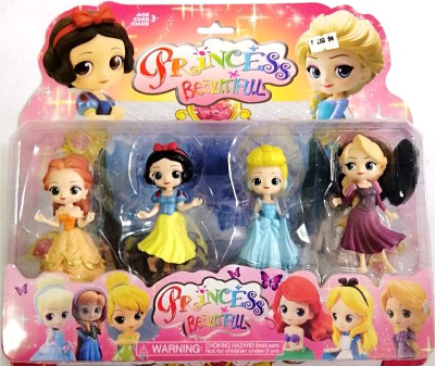 Figure Princess Beautiful Set (4in1)