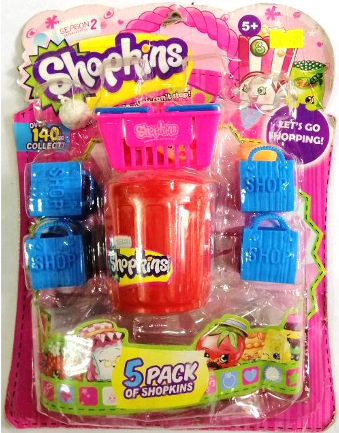 Play Set Shopkins Set 5 Pack