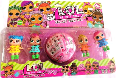 Figure LOL Set (4in1) with Egg
