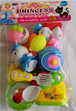Play Set Hello Kitty Kitchen Set Princess and Her Pet