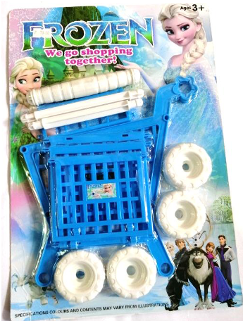 Play Set Frozen Shopping Cart