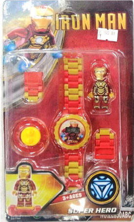 Watch Iron Man Lego Watch