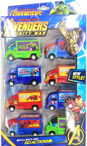 Toy Car Avengers Race Cars (8in1)