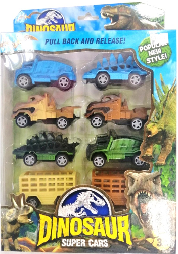 Dinosaur Super Cars (8in1)