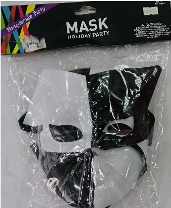 Mask Black and White