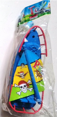 Simple Toy Pirate Boat