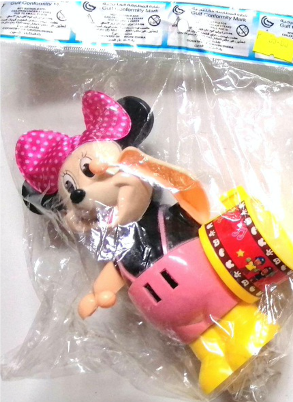 Wind-up Toy Minnie Mouse with Drum