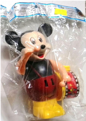 Wind-up Toy Mickey Mouse with Drum