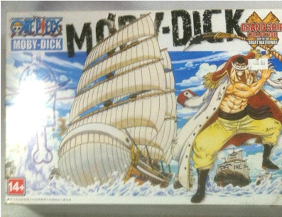 Toy Ship One Piece Boat Moby-Dick