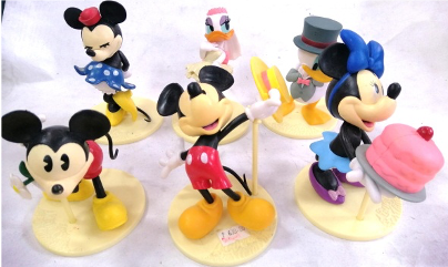Figure Mickey & Friends Set (6in1)