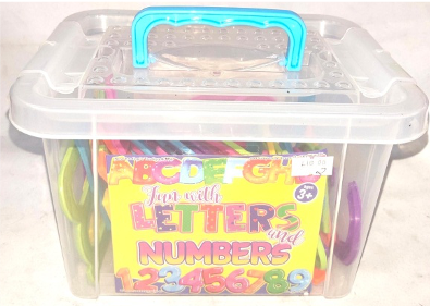 Educational Fun with Letters & Numbers