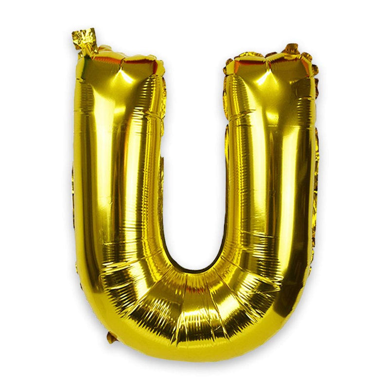 Foil Letter Balloon Gold