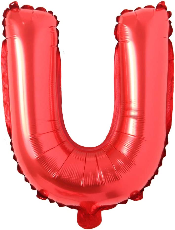 Foil Letter Balloon (1FT) Red