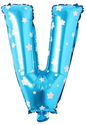 Foil Letter Balloon (2FT) Blue Star