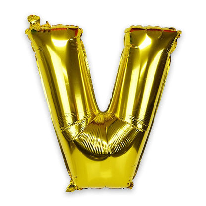 Foil Letter Balloon Gold