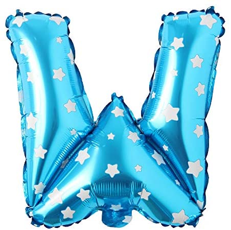 Foil Letter Balloon (2FT) Blue Star