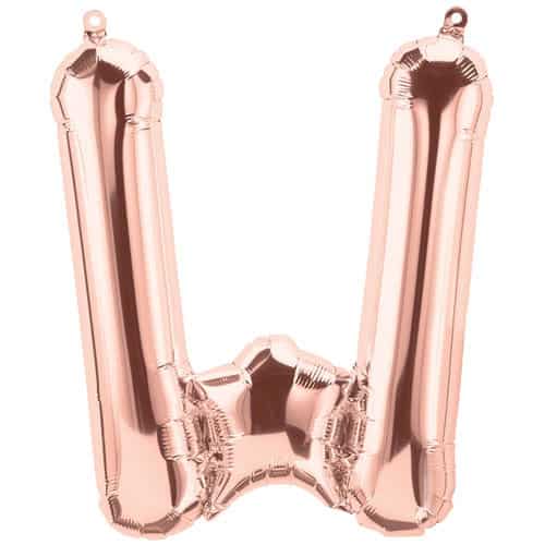 Foil Letter Balloon (2FT) Rose Gold