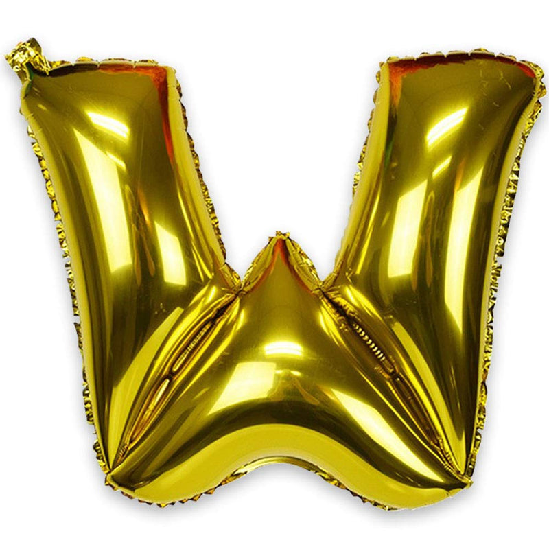 Foil Letter Balloon Gold