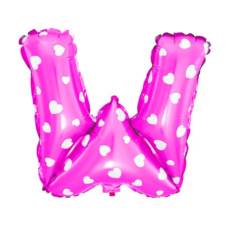 Foil Letter Balloon (1FT) Pink Heart