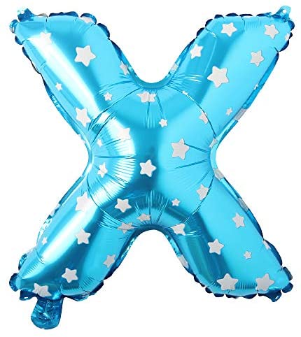 Foil Letter Balloon (2FT) Blue Star