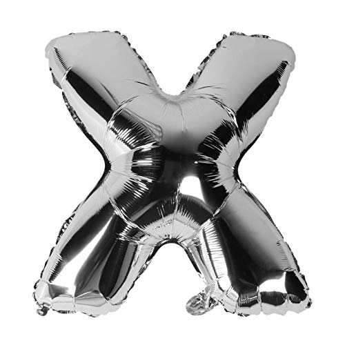 Foil Letter Balloon Silver