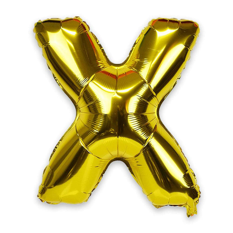 Foil Letter Balloon Gold