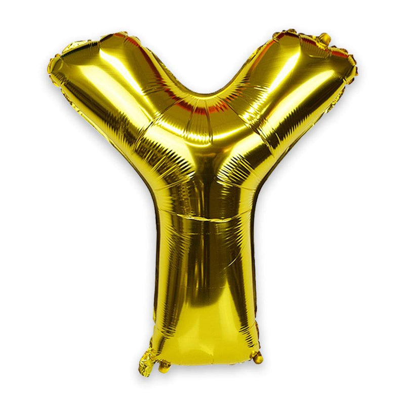 Foil Letter Balloon Gold