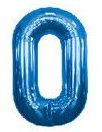 Foil Number Balloon (2FT) Blue