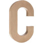 Paper Mache Craft 8'' (Letter)