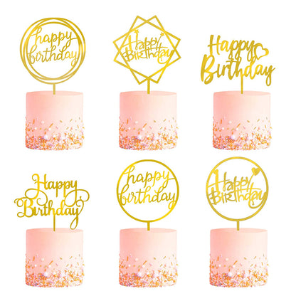 Cake Topper Acrylic Star