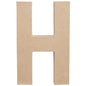 Paper Mache Craft 8'' (Letter)