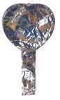 Foil Balloon Handheld Heart Shape