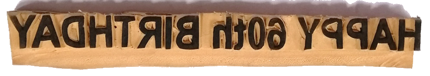 Rubber Stamp Headings Birthday