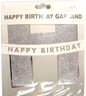 Garland Cutout Happy Birthday Letter