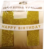 Garland Cutout Happy Birthday Letter