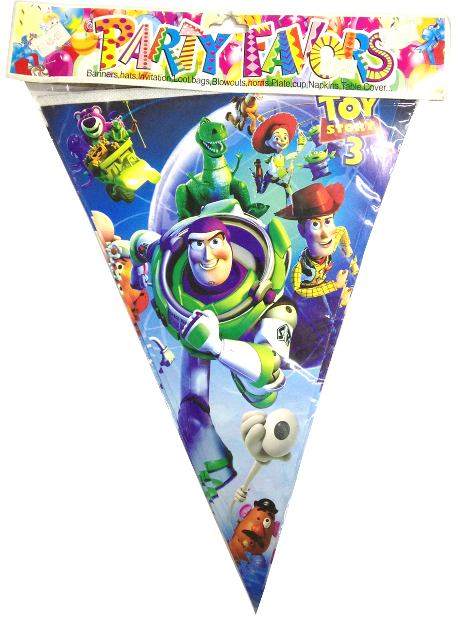 Banderitas Flaglets for Boys with Different Character
