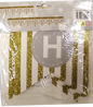 Banner Happy Birthday Gold Glitter