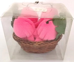 Souvenir Towel Pink Fruit Basket