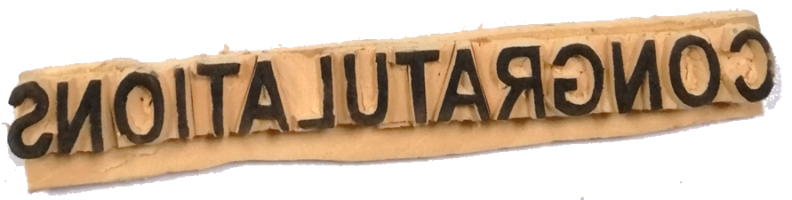 Rubber Stamp Headings Occasion