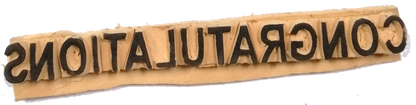 Rubber Stamp Headings Occasion