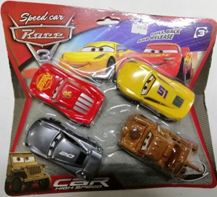 Toy Car Speed Car Race (4in1)