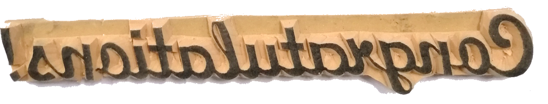 Rubber Stamp Headings Occasion