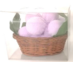 Souvenir Fruit Basket Towel Light Violet
