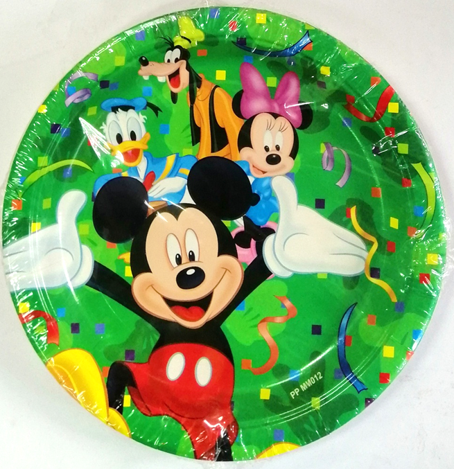 Paper Plate Character (12pcs)