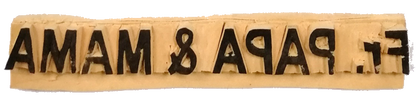 Rubber Stamp Headings Love & From