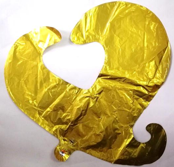 Foil Balloon Hollow Heart
