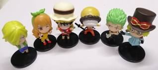 Figure One Piece (6in1)
